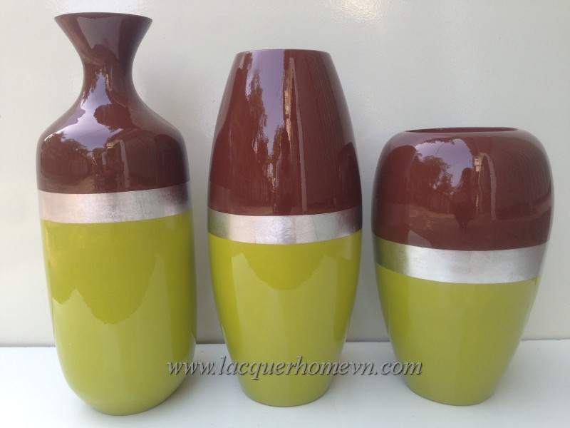 HT1076-vietnam-bamboo-lacquer-decor-vases