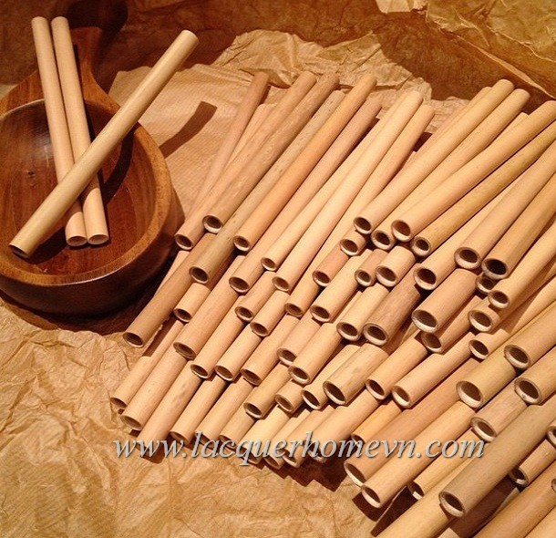 HT504 Handmade bamboo straws Vietnam