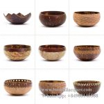 Vietnam coconut handcarved bowl with your logo